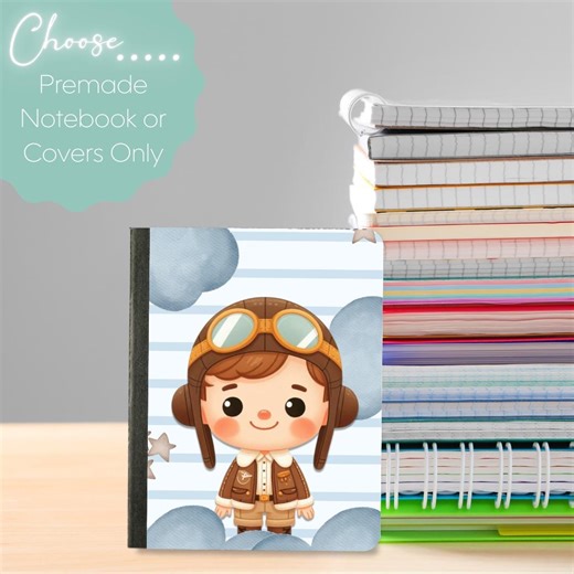 Pilot Mini Composition Notebook & Covers, School Supplies, Back to School Supplies, Customized Notebook - Etsy