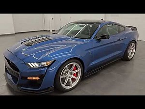 2021 FORD MUSTANG GT500 FORD PERFORMANCE BLUE 4K WALKAROUND 15569Z SOLD!