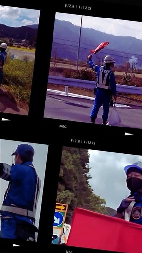 【交通誘導】TRAFFIC GUARDまちにいる警備員たち #警備 #日常