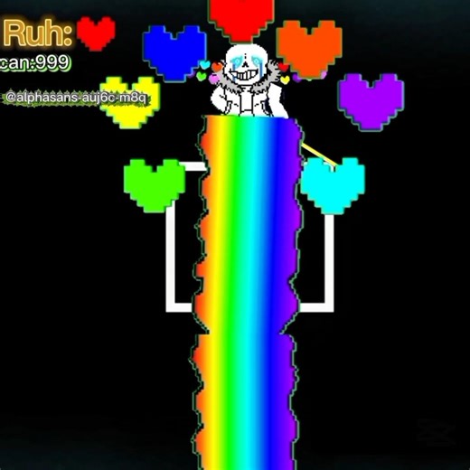 parmak ile Alpha judge sans fight #undertale