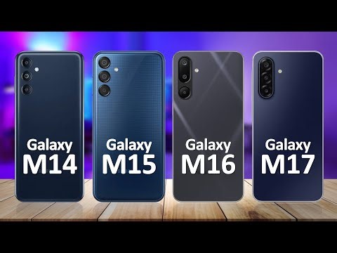 Samsung M17 VS Samsung M16 VS Samsung M15 VS Samsung M14