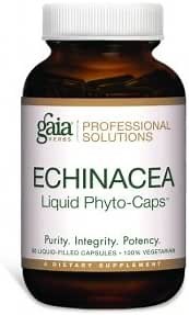 Gaia Herbs Pro Echinacea - Healthy Immune System Support Supplement - Immunity Supplement with Echinacea Purpurea - 60 Liquid Phyto-Caps (30 Servings)