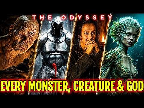 11 (Every) Monster, Creature, and God in Christopher Nolan’s The Odyssey (2026)