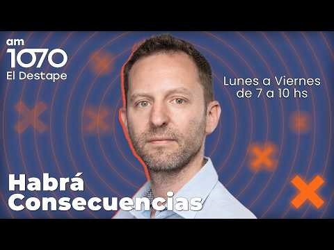 MILEI PIDE SOCORRO 🚨 PALO Y ZANAHORIA EN VIVO CON MARIANO MARTÍN | El Destape