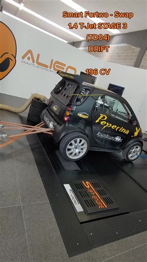 Smart Fortwo Stage 3 TD04 Turbo Swap for Drift Performance