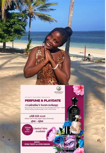 Girlies, this one is special🥹 You’re coming for perfume, staying for community & future trips💃 Limited slots. DM or Call to book💃 #offdutyexplorers #perfumeplaydate #galentines #mombasaevents #fyp