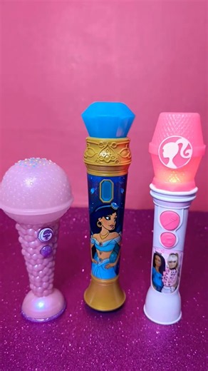 super fun Trolls , Barbie & princess Jasmine microphone