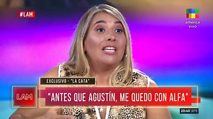 244K views · 2.7K reactions |  "Cata" de GH se confiesa en #LAM  "Antes que Agustín, me quedo con Alfa".  "Alfa me contó que fue novio de Sharon Stone". @elejercitodelam | América TV | Facebook