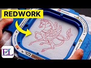 How to Master Stitch Path Digitizing REDWORK for Machine Embroidery