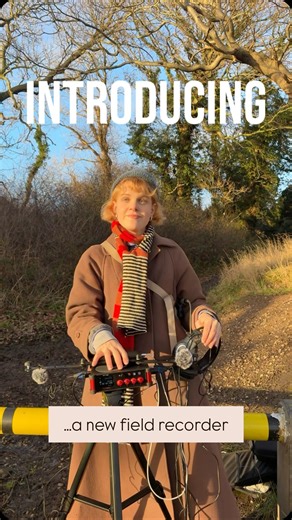 Sara Wolff | I went to Oglet Shore to test this brand-new field recorder kindly gifted to me by @behringer - and it’s exciting how much you can do with... | Instagram