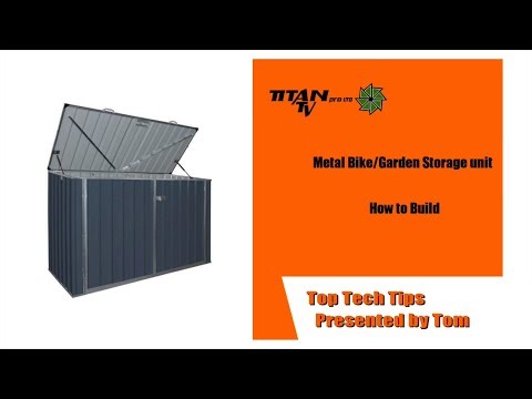 Bike Shed Build Overview - How-To from Titan Pro