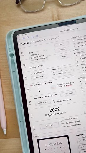 2022 Digital Planner Setup with GoodNotes 5 | iPad Pro