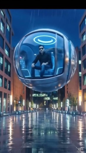 Sphere spinning and flying machine