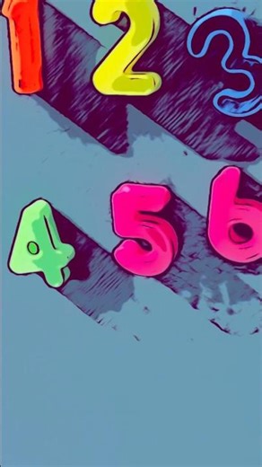 #123456 #trending #kidseducation #toddlerlearning #rhymes #kidsmath