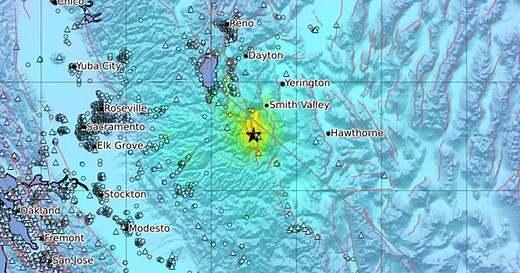 Magnitude 6 earthquake near California-Nevada border felt hundreds of miles away