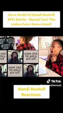 Nandi Bushell gets a special message from Dave Grohl