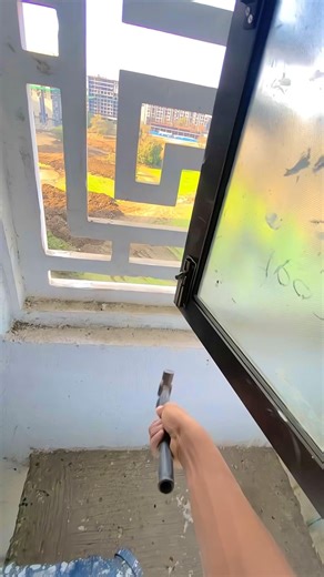 Window Repairing 😎 #shortvideo #workfromhome #hardwork #trendingshorts