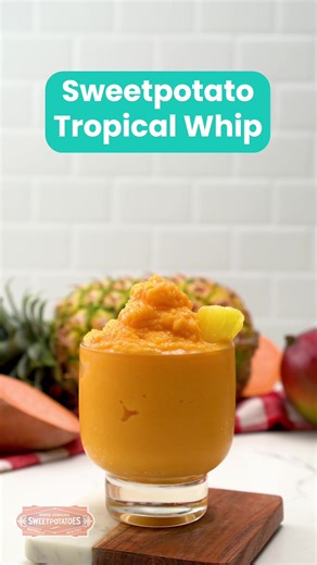 Tropical Sweet Potato Whip Recipe for Refreshing Treats