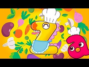 Vegetable song with alphabet monsters - ESL kindergarten song
