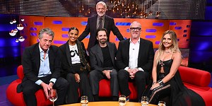 The Graham Norton Show: Series 32, Episode 2 - Hugh Grant, Sebastian Stan, Greg Davies, Neneh Cherry, Perrie - British Comedy Guide