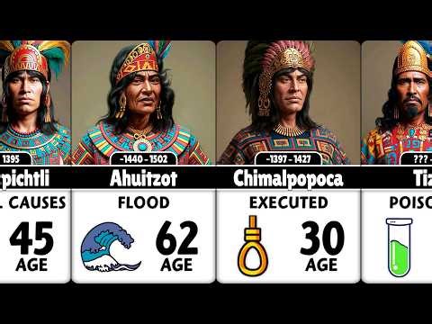 Death Reasons of Aztec Rulers | Timeline of Aztec Empire