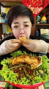 2.6M views · 17K reactions | Yuka- Eating yummy spicy mukbang pig ears pig heads pig fat pig skins pig meat pig brains belly pork fat and pig meatballs. | YuKa ASMR | Facebook