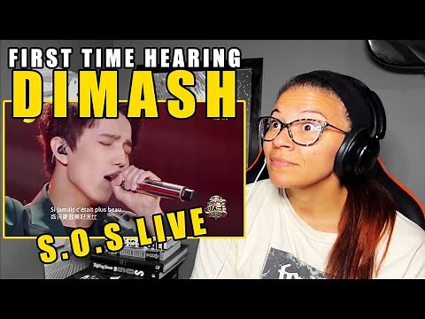 First time Hearing: Dimash - S.O.S (live) | Reaction