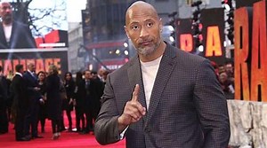 'Rampage' cast shines at red carpet for European premiere