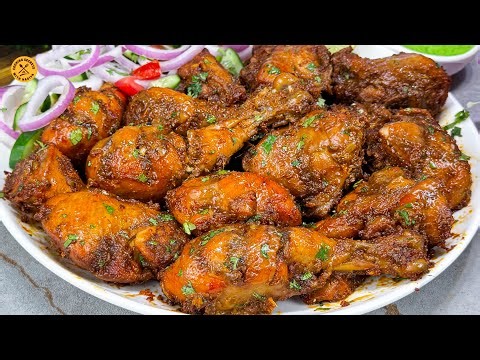 Easy Chicken Tandoori Recipe | Restaurant Style Tandoori Chicken | Chicken Recipe