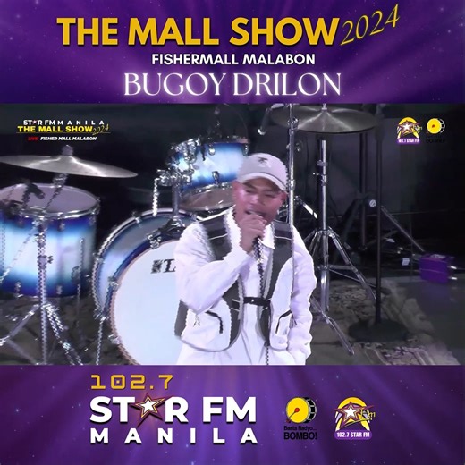 5.1K views · 75 reactions | Watch Bugoy Drilon's full performance at The Mall Show 2024 live at the Fisher Mall Malabon. #TheMallShow2024 #StarFMManilaTheMallShow #BOMBORADYOPHILIPPINES #1027StarFMManila | 102.7 Star FM Manila | Facebook