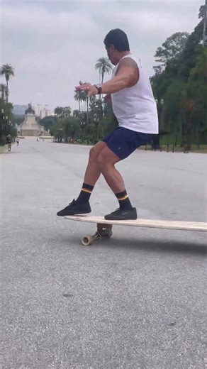 Treino de Longboard clássico