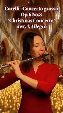 AMELIE plays CORELLI - Christmas Concerto - Op. 6 No. 8 #noel