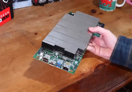 Someone turned a $120 PlayStation 5 mining board into a working gaming PC that run Cyberpunk 2077