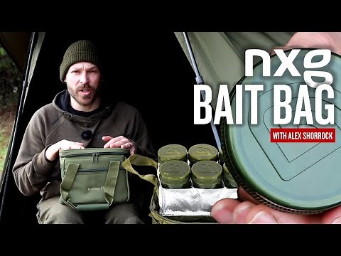 Trakker NXG Bait Bag | Perfect Storage Solution For Your Glugged Hook Baits | Carp Fishing Luggage