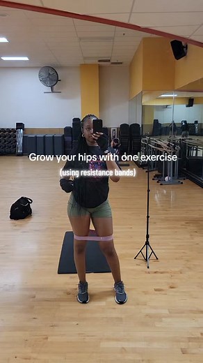 Effective Hip Growth Exercise with Resistance Bands