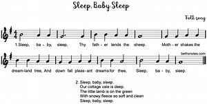 Sleep Baby Sleep Beth's Notes Songs & Resources