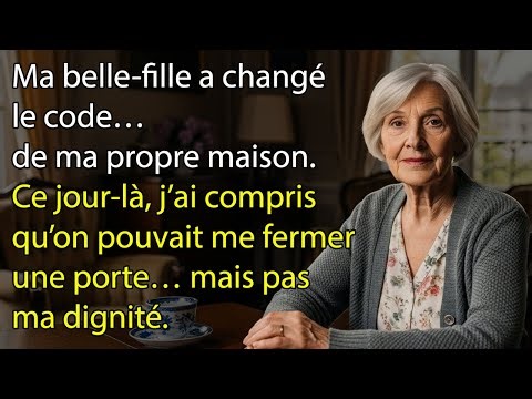 Ma belle-fille a changé le code de la maison familiale.
