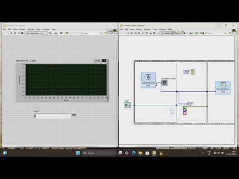 Voice Recorder and Store using LabVIEW