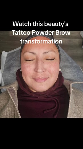 What arePowder brows? It is a permanent makeup technique that creates a soft, filled-in eyebrow effect, resembling the look of makeup like a brow powder or pencil. It's achieved by using a shading technique with a permanent makeup device to deposit pigment into the skin, resulting in a pixelated, shaded look. Book online at www.sagebeauty.online #sagebeauty #permanentmakeup #permanentmakeupartist #pmueducator #tattoopowderbrows #pmu #pmubrows #pmuartist #indigenousbusiness #indigenousbusinessown