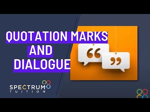 How to use quotation marks and include dialogue effectively in your narrative essays