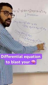 99% Students Miss This in Differential Equations 😭