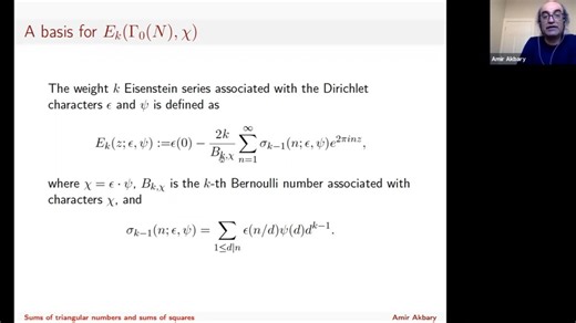 Sums of triangular numbers and sums of squares
