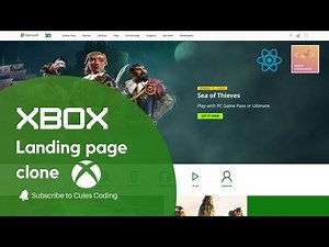 Xbox Landing Page Clone with React and Styled Components