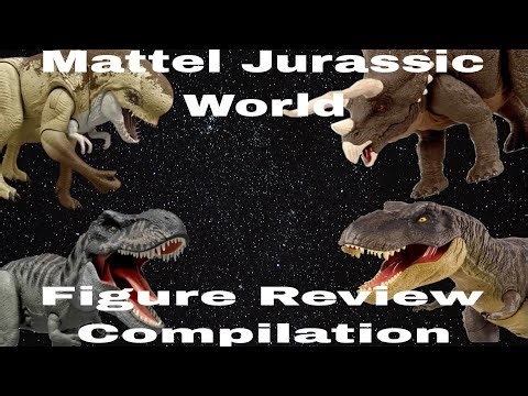 Jurassic World Figure Review Compilation