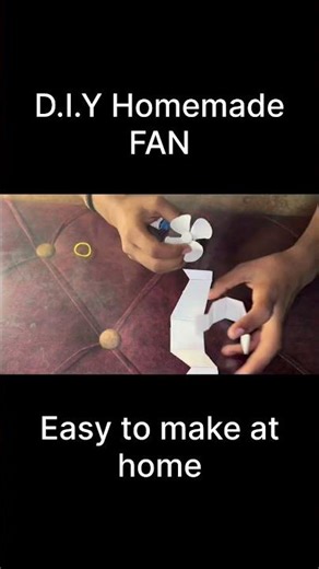 DIY Mini Table Fan #shorts #fan #project #diy #science