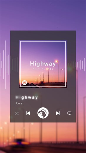 Highway🎶 ドライブで聴きたくなるような曲を作ってみました！ #ドライブ #driving #車で聴きたい曲 #夜 #音楽 #フリーbgm #夕方