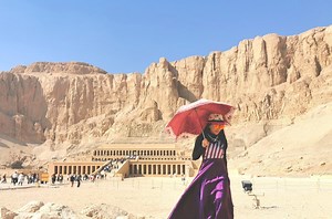 Temple of Hatshepsut & Alabaster Factory in Luxor, Egypt