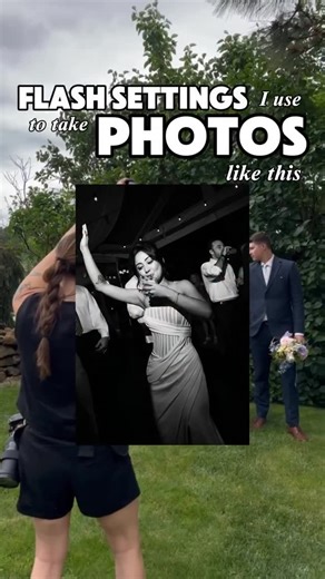 Unscripted App For Photographers on Instagram: "Wedding days don’t slow down but these flash settings by @laurashepherdimages make keeping up so much easier ✨ Save for later and try for yourself! #photography #photographytips #weddingphotography #camerasettings"