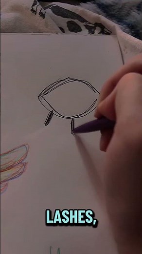 How to draw a weirdcore angel #art #weirdcore #whimsy