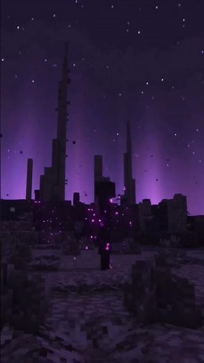 Безумный мод на новую генерацию Края! Обзор мода Nullscape #minecraft #minecraftshorts #майнкрафт